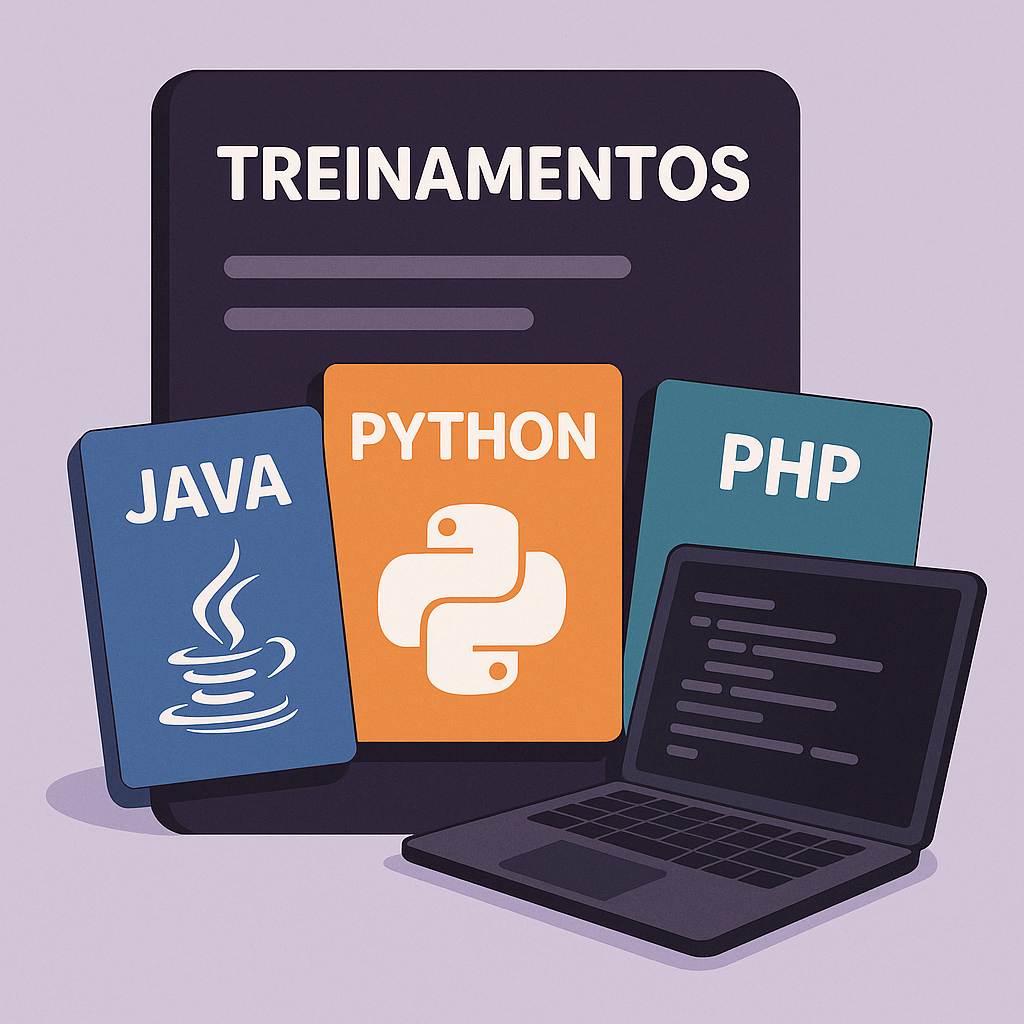 cabecalho_sobre_treinamentos imagem com figuras que remetem a tecnologia